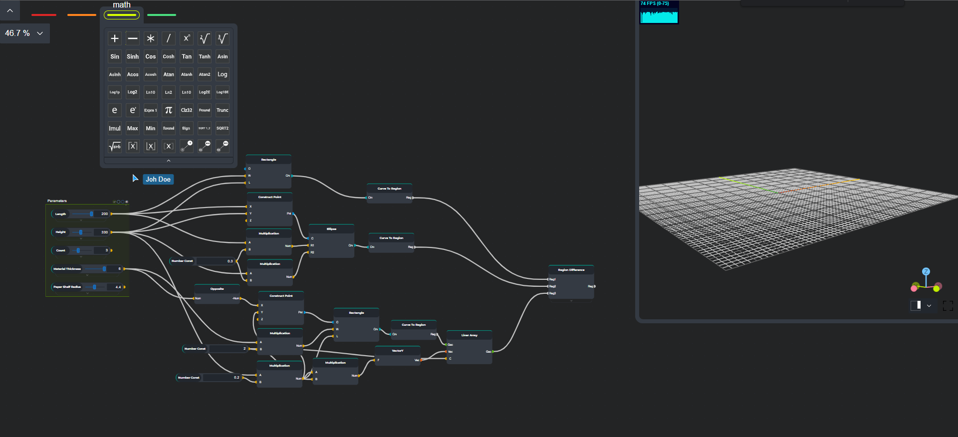 screenshot of BeeGraphy Editor
